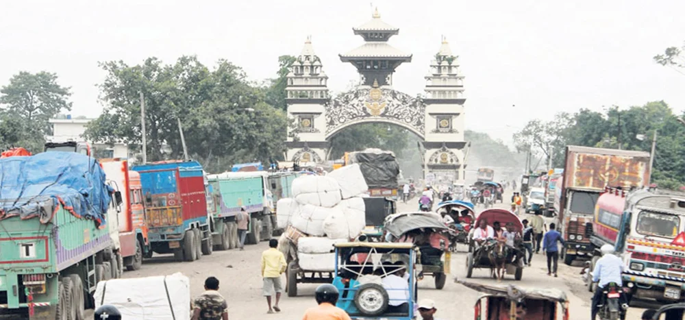 वीरगञ्जबाट ५३ अर्ब २६ करोडका वस्तु निर्यात
