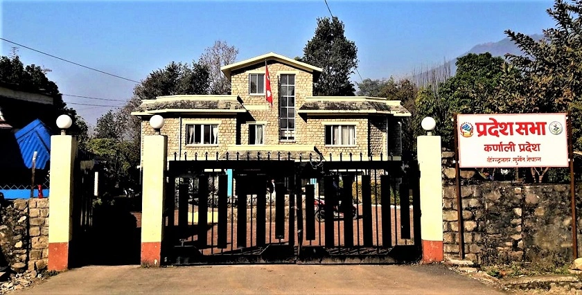 नेकपाको अवरोधपछि कर्णाली प्रदेशसभा बैठक स्थगित